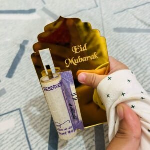 ACRYLIC EIDI HOLDER  (silver\golden)