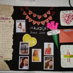 HANDMADE B'DAY MDF  CARD